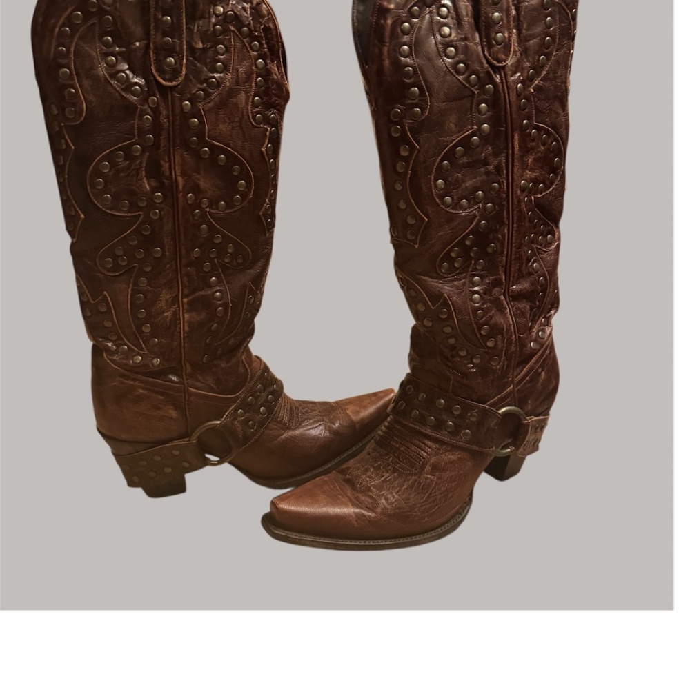 Lane 'Stud Rocker' Cowgirl Boots